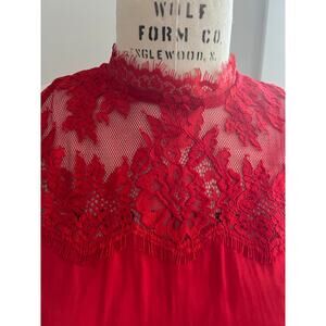 Free People Sexy Red Top